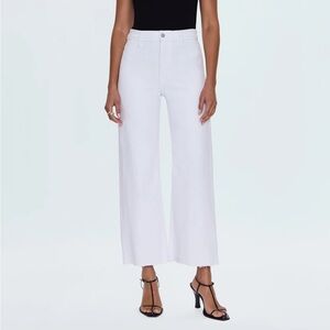 Pistola White Wide-Leg Jeans